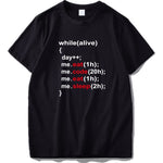 Programming 2022 T Shirt Funny !False Because Its True Code Tshirt Simple