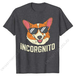 Incorgnito 2022 Shirt Funny Welsh Corgi Face Dog Pun Lover