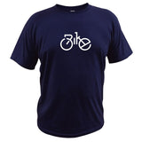 100% Cotton 2022 Bike T Shirt Original Design Logo