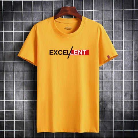 2022 T Shirt Fashion Men Summer Short Sleeve Cotton