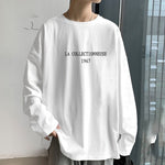 Men 2022 Long Sleeve T-shirts Printed O-neck Simple