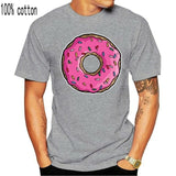 Simple 2022 Casual Men T Shirt Donut Design TShirt