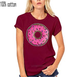 Simple 2022 Casual Men T Shirt Donut Design TShirt