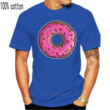 Simple 2022 Casual Men T Shirt Donut Design TShirt