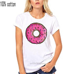 Simple 2022 Casual Men T Shirt Donut Design TShirt