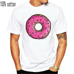 Simple 2022 Casual Men T Shirt Donut Design TShirt