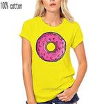 Simple 2022 Casual Men T Shirt Donut Design TShirt