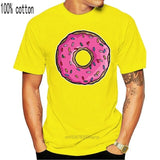 Simple 2022 Casual Men T Shirt Donut Design TShirt