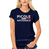 2022 Picole Nationale T Shirt Kawaii Loose Cotton