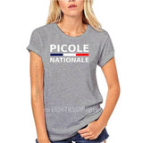 2022 Picole Nationale T Shirt Kawaii Loose Cotton