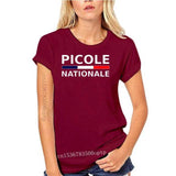 2022 Picole Nationale T Shirt Kawaii Loose Cotton