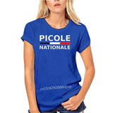 2022 Picole Nationale T Shirt Kawaii Loose Cotton