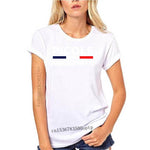 2022 Picole Nationale T Shirt Kawaii Loose Cotton